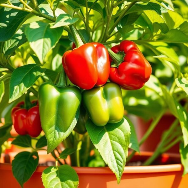 grow bell peppers in containers