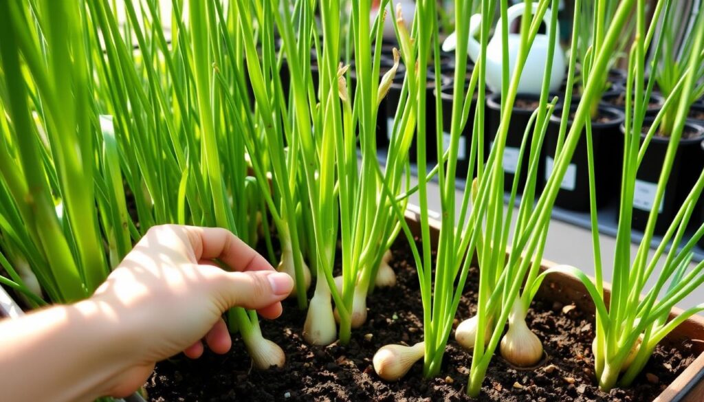 preventing overwatering in onion gardening