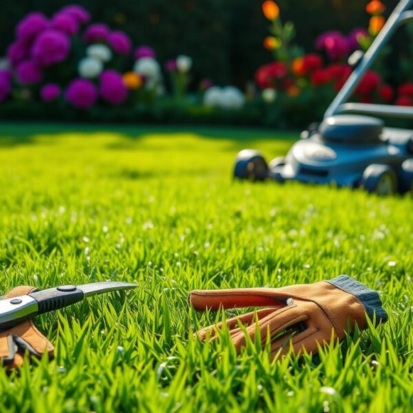 spring lawn care steps